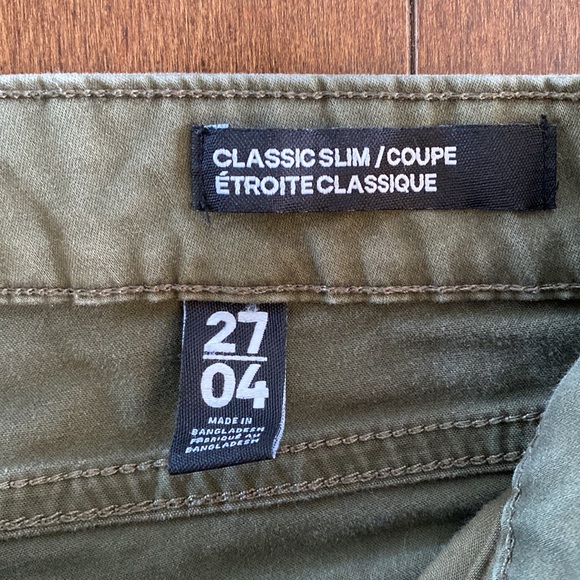 Joe Fresh Classic Slim Sage Jeans - Picture 4 of 6